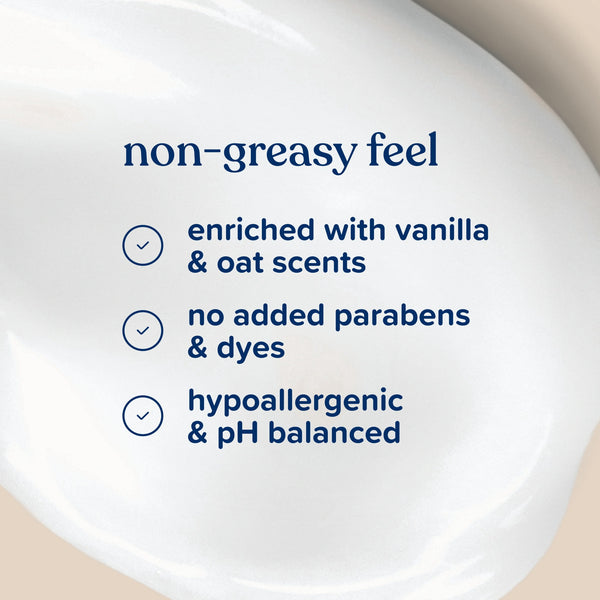 Johnson's Skin Nourish Baby Lotion, Vanilla & Oat Scents, 16.9 fl. oz