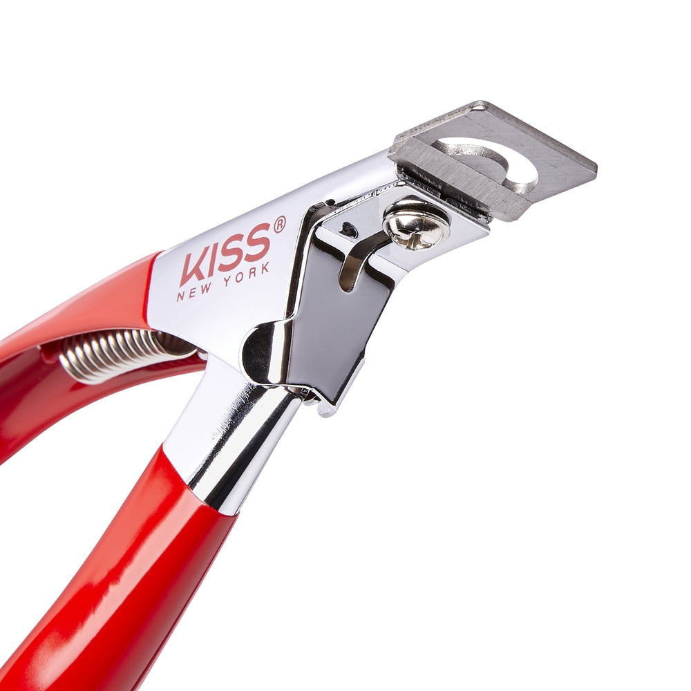 Kiss Professional Stainless Steel Artificial Acrylic Nail Tip Clipper, 1 Count