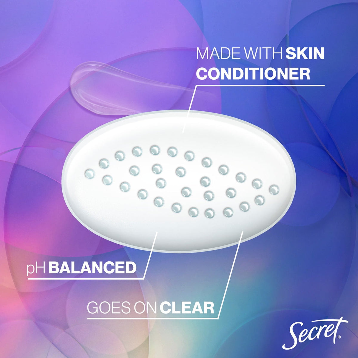 Secret Fresh Clear Gel Antiperspirant Deodorant, Sweet Nectarine, 2.6 oz