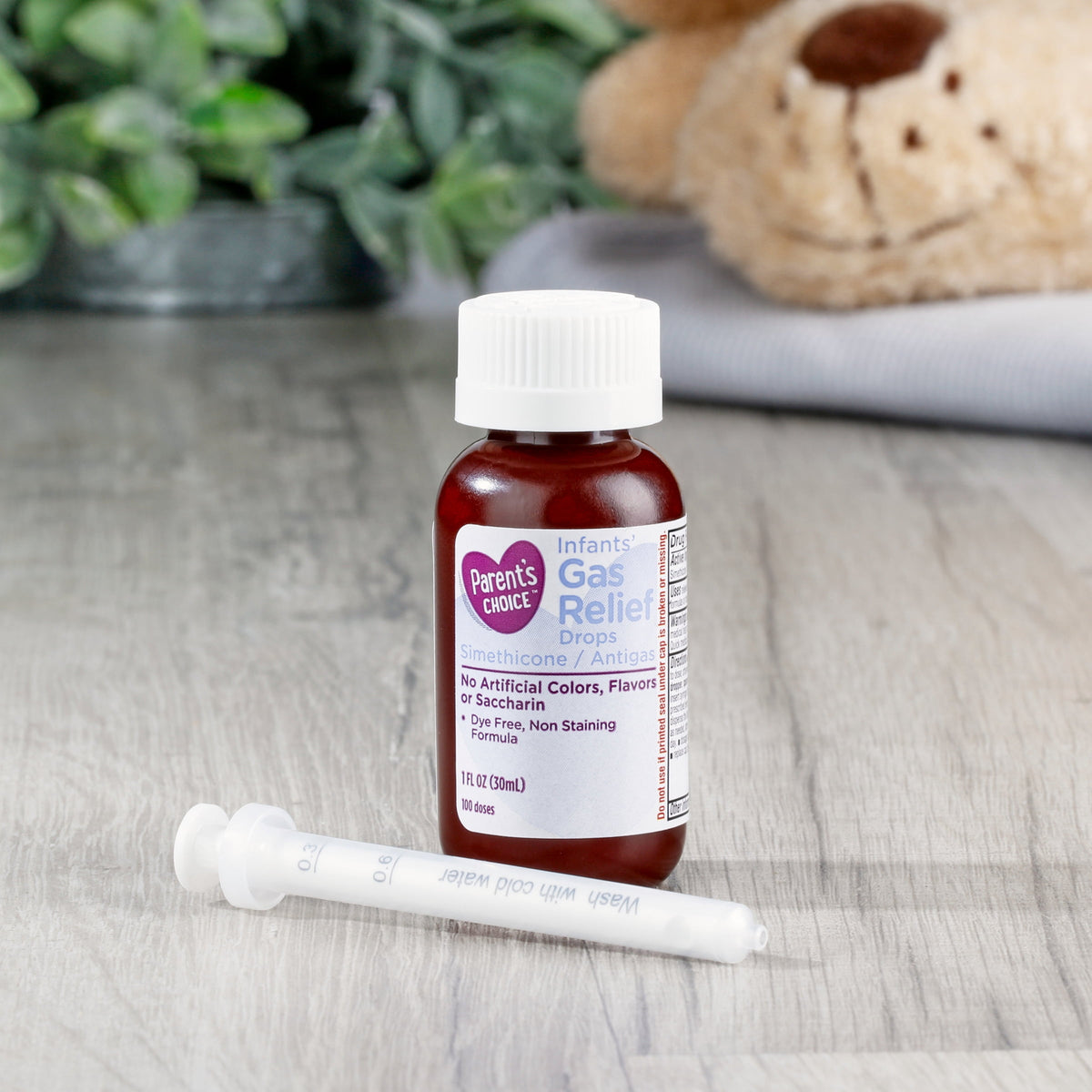 Parent's Choice Infant Gas Relief Drops, Simethicone 20mg, 1 Fl oz