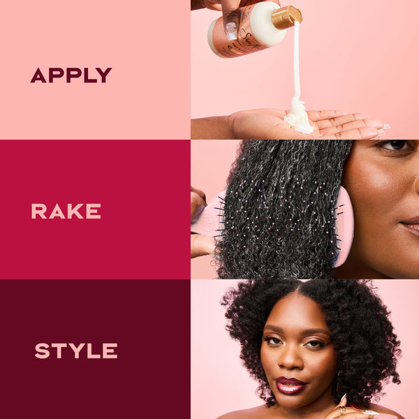 SheaMoisture Curl & Style Milk Coconut & Hibiscus with Silk Protein & Neem Oil, 8 fl oz