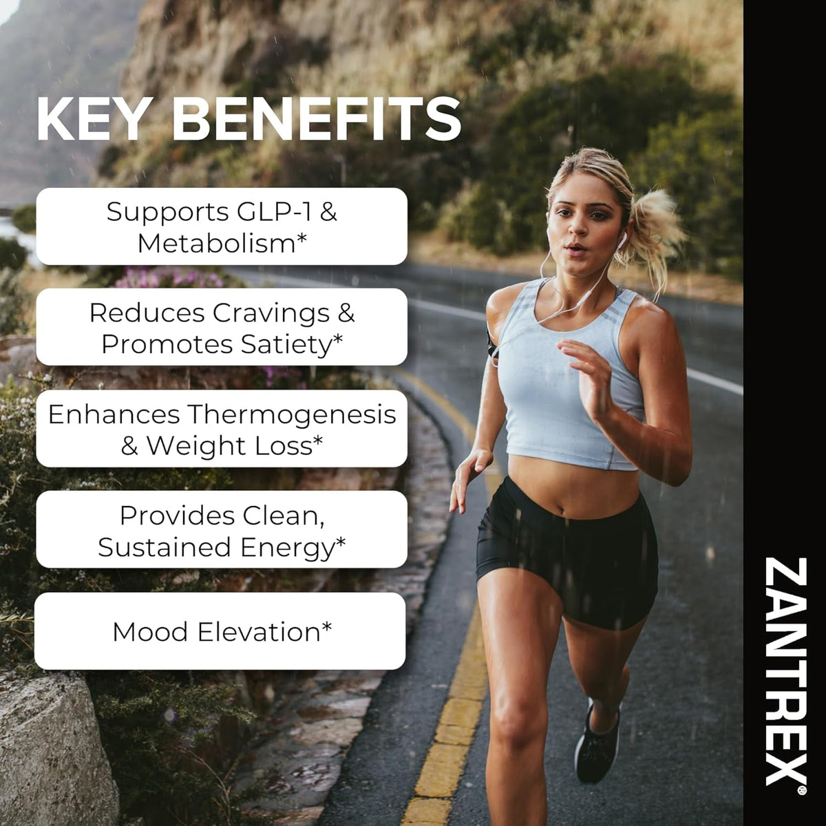 Zantrex Black Capsules With GLP-1 Extracts for Metabolism and Weight Support, 84 Count