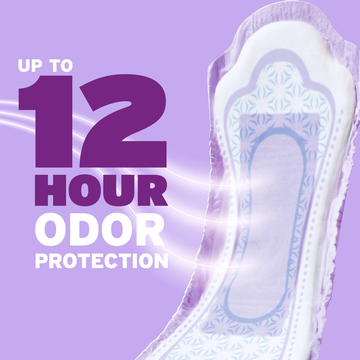 Poise Incontinence Pads for Women, 3 Drop Light Absorbency, Regular Length, 30 Count