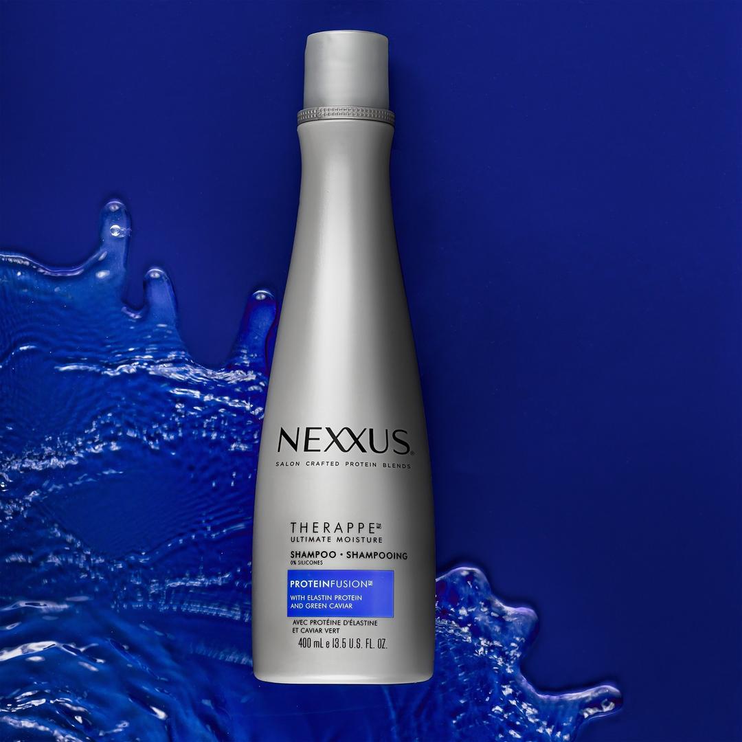 Nexxus Therappe Replenishing System Shampoo for Normal to Dry Hair, 13.5 oz