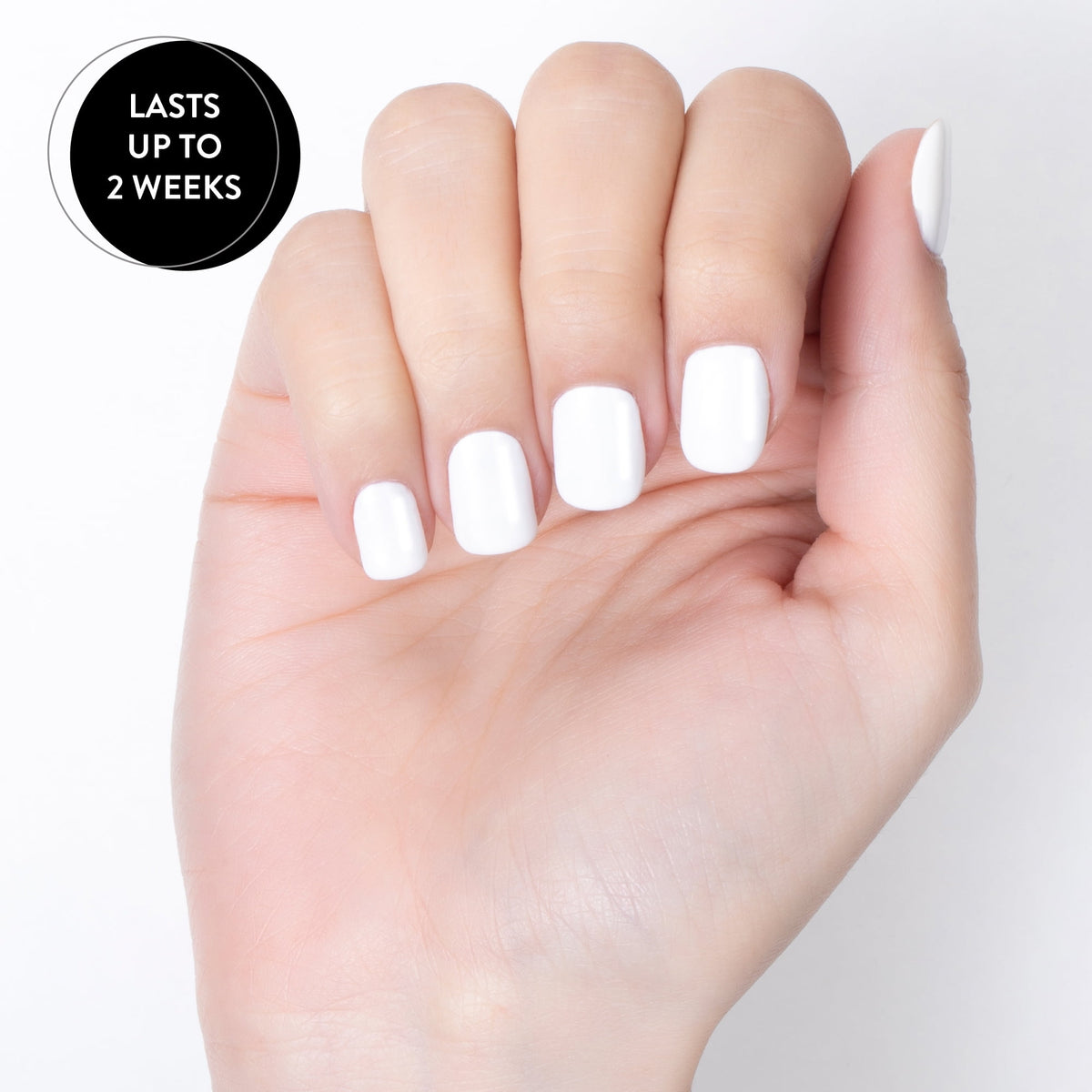 SensatioNail Gel Nail Polish (White), Enjoy Every Moment, 0.25 fl oz