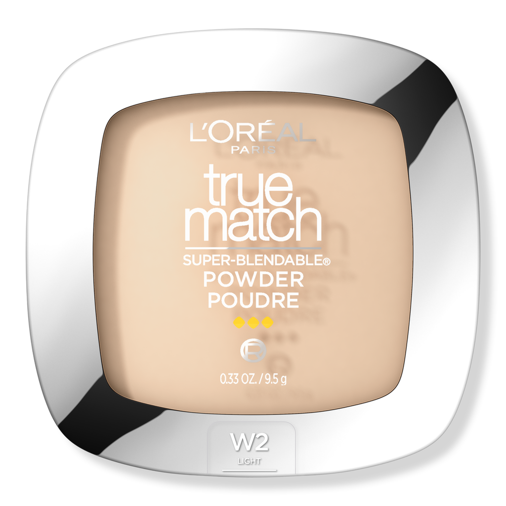 L'Oréal True Match Super-Blendable Powder, W2 Light Ivory, 0.33 oz