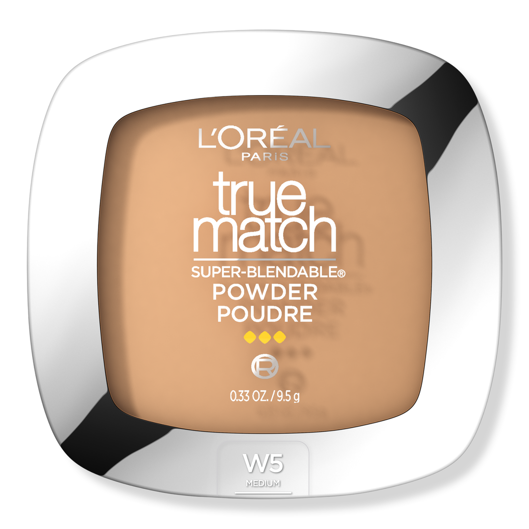 L'Oréal True Match Super-Blendable Powder, W5 Sand Beige, 0.33 oz