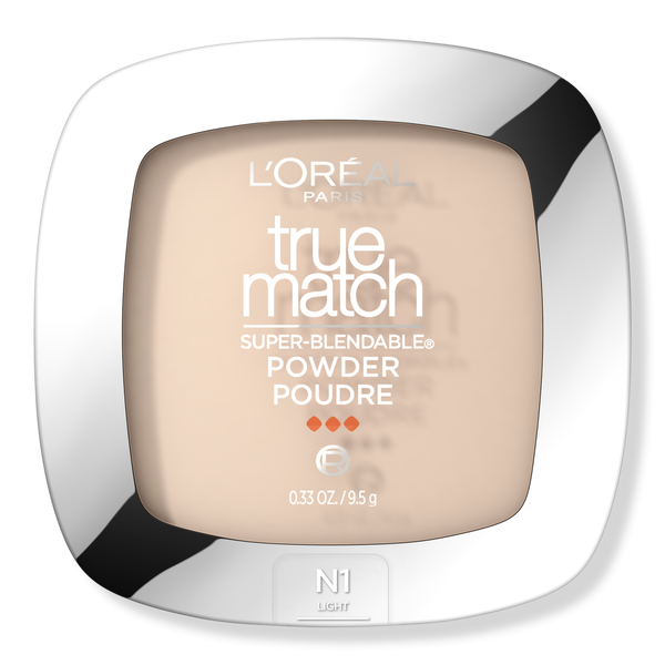 L'Oréal True Match Super-Blendable Powder, N1 Soft Ivory, 0.33 oz