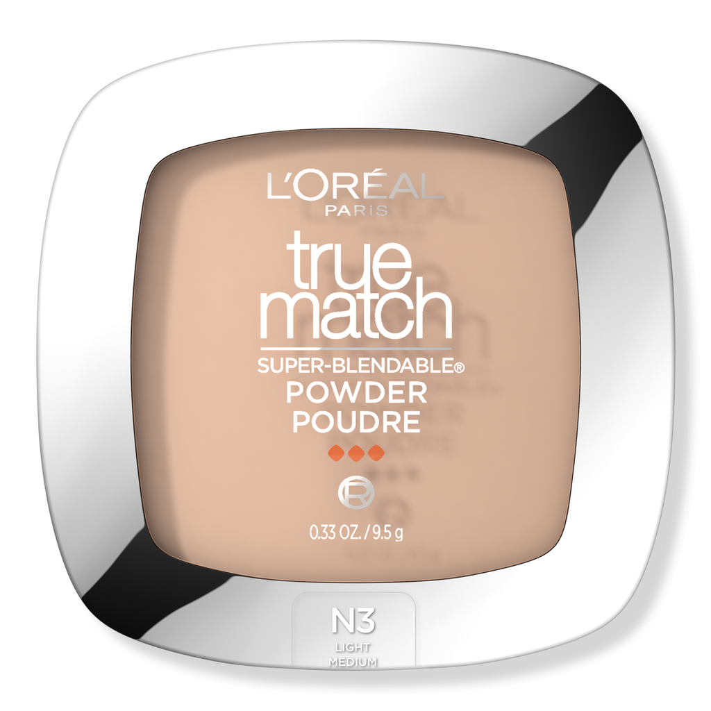 L'Oréal True Match Super-Blendable Powder, N3 Natural Buff, 0.33 oz