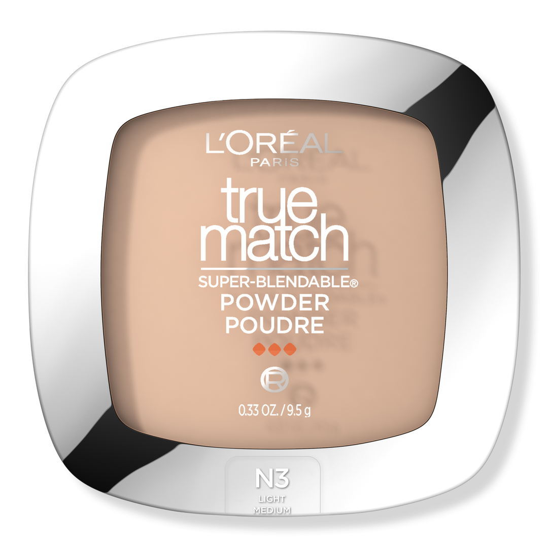 L'Oréal True Match Super-Blendable Powder, N3 Natural Buff, 0.33 oz