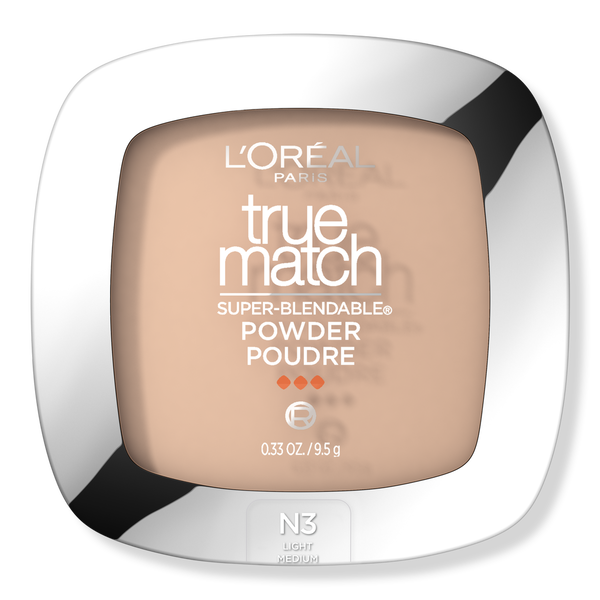 L'Oréal True Match Super-Blendable Powder, N3 Natural Buff, 0.33 oz