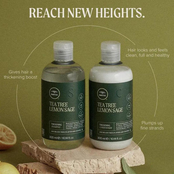 Paul Mitchell Tea Tree Lemon Sage Thickening Shampoo, 10.1 oz