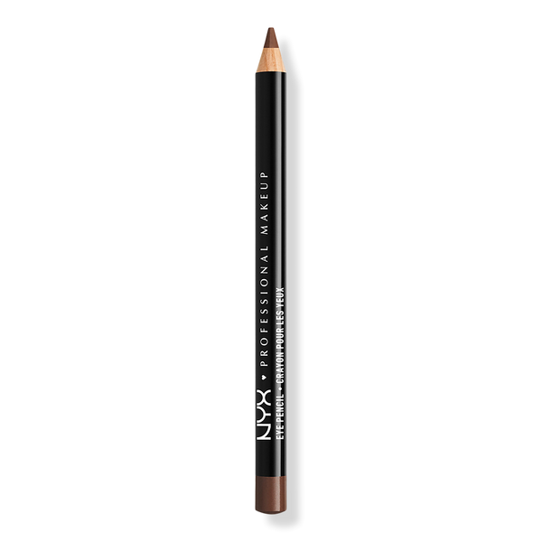 NYX Professional Makeup Slim Eye Pencil Long-Lasting Eyeliner, Dark Brown, 0.04 oz
