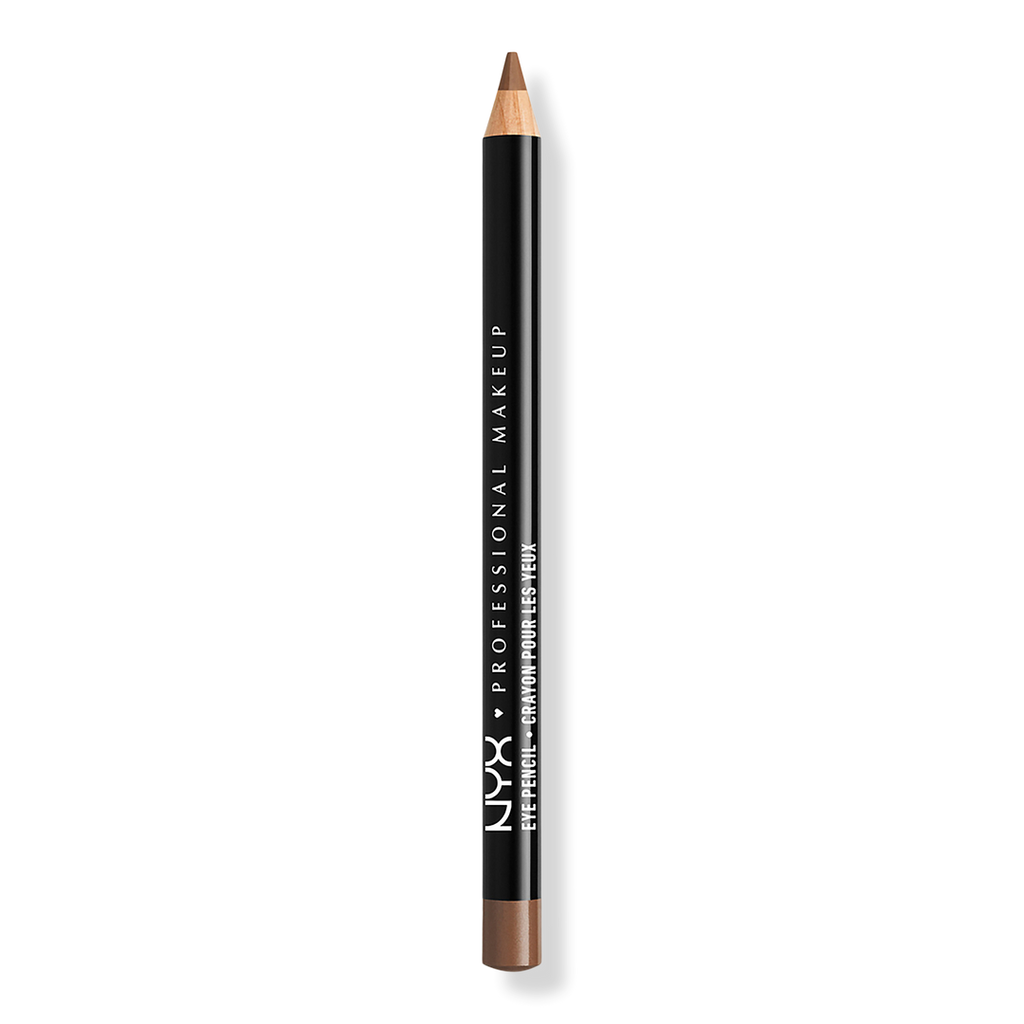 NYX Professional Makeup Slim Eye Pencil Long-Lasting Eyeliner, Light Brown, 0.04 oz