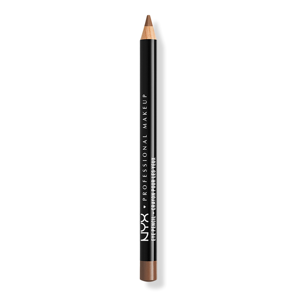 NYX Professional Makeup Slim Eye Pencil Long-Lasting Eyeliner, Light Brown, 0.04 oz