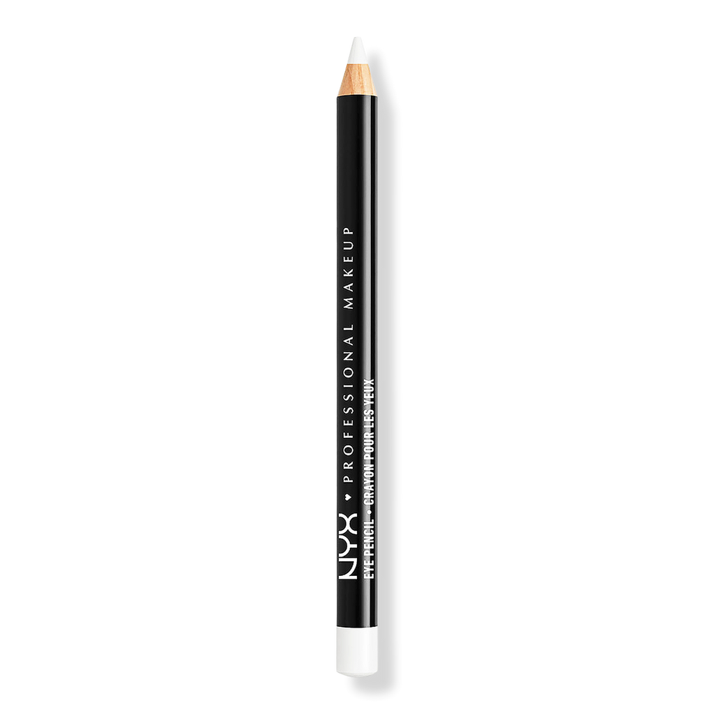 NYX Professional Makeup Slim Eye Pencil Long-Lasting Eyeliner, White, 0.04 oz