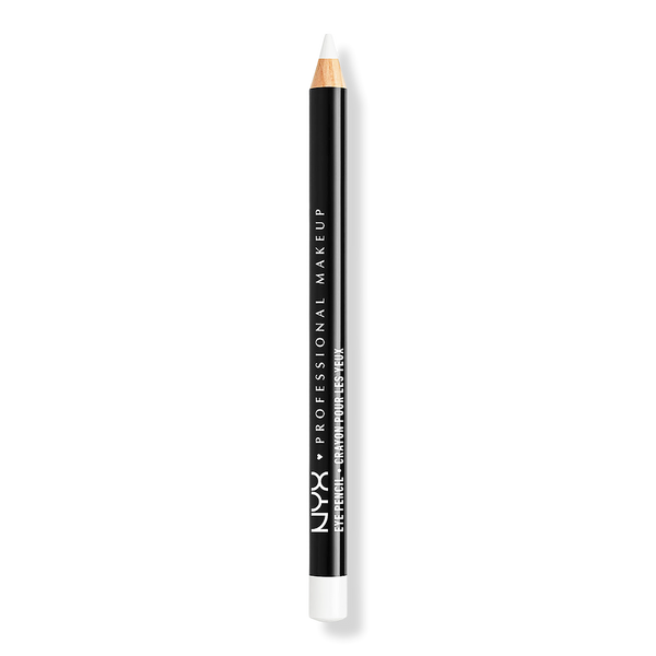 NYX Professional Makeup Slim Eye Pencil Long-Lasting Eyeliner, White, 0.04 oz