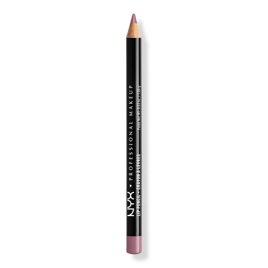 NYX Professional Makeup Slim Lip Pencil Creamy Long-Lasting Lip Liner, Prune, 0.04 oz