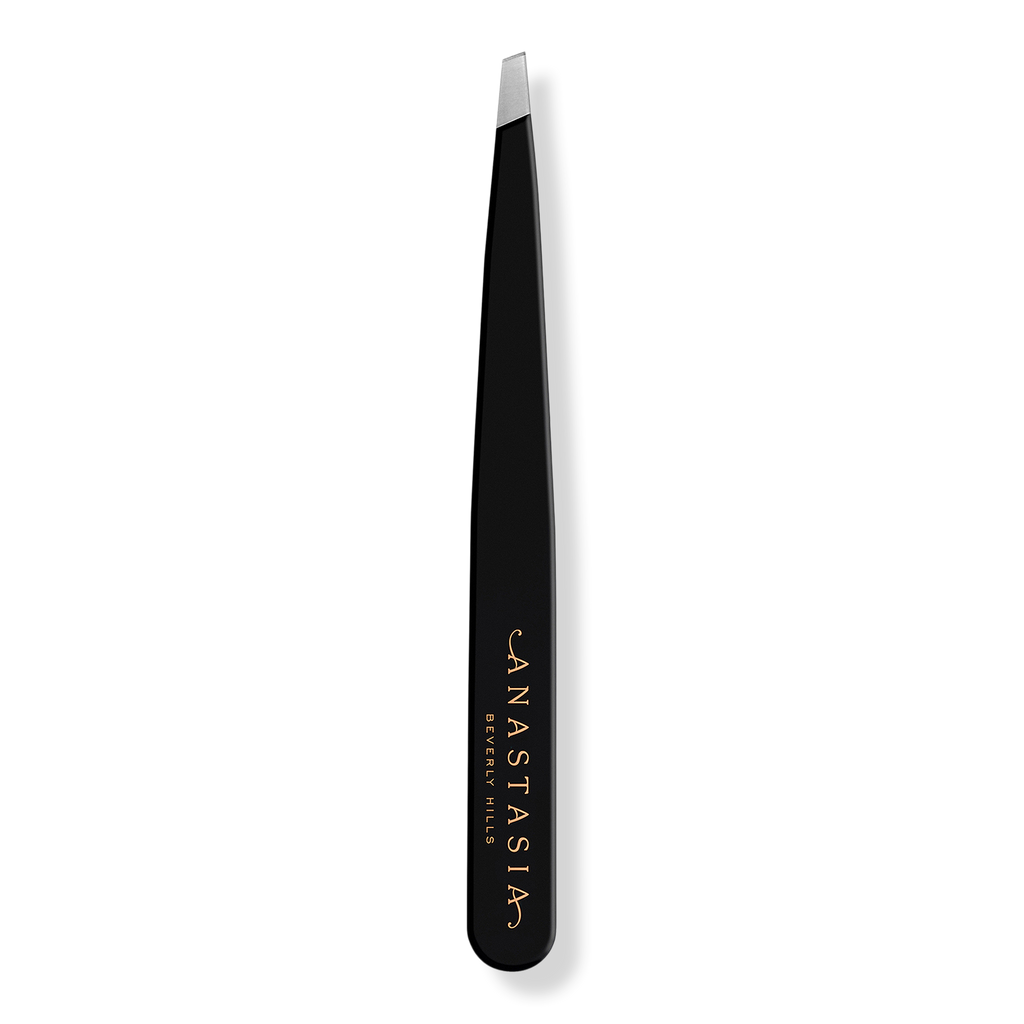 Slant-Tip Stainless-Steel Precision Tweezers
