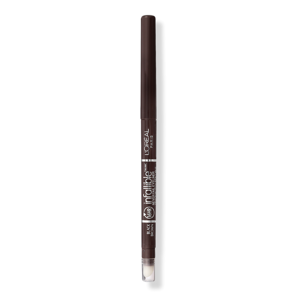 L'Oréal Infallible Never Fail Eyeliner, Black Brown, 0.008 oz