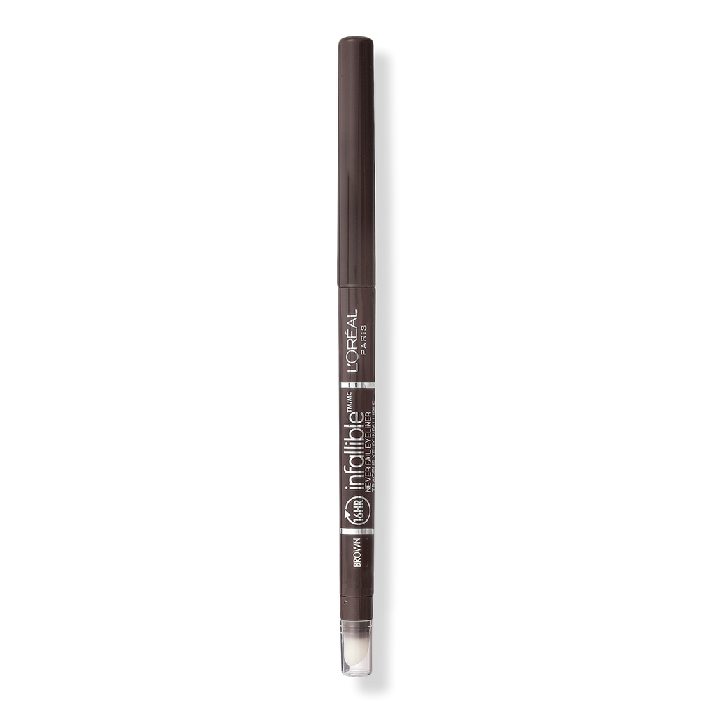 L'Oréal Infallible Never Fail Eyeliner, Brown Brun, 0.008 oz