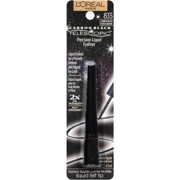 L'Oreal Paris Telescopic Precision Liquid Eyeliner, Carbon Black