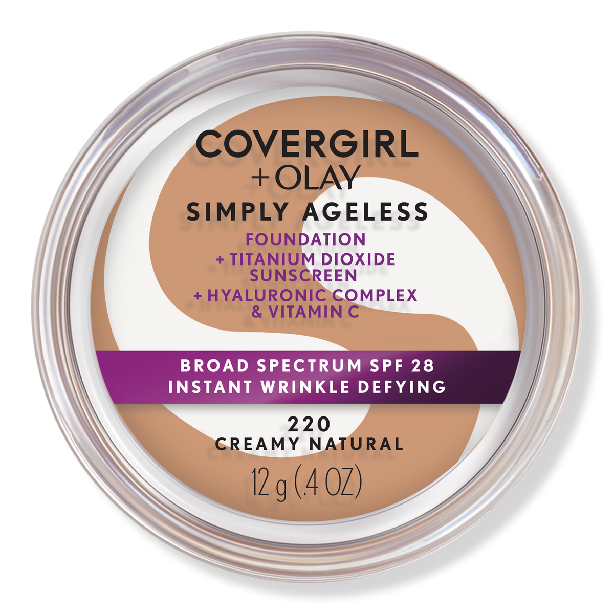 Olay Simply Ageless Instant Wrinkle-Defying Foundation with SPF 28