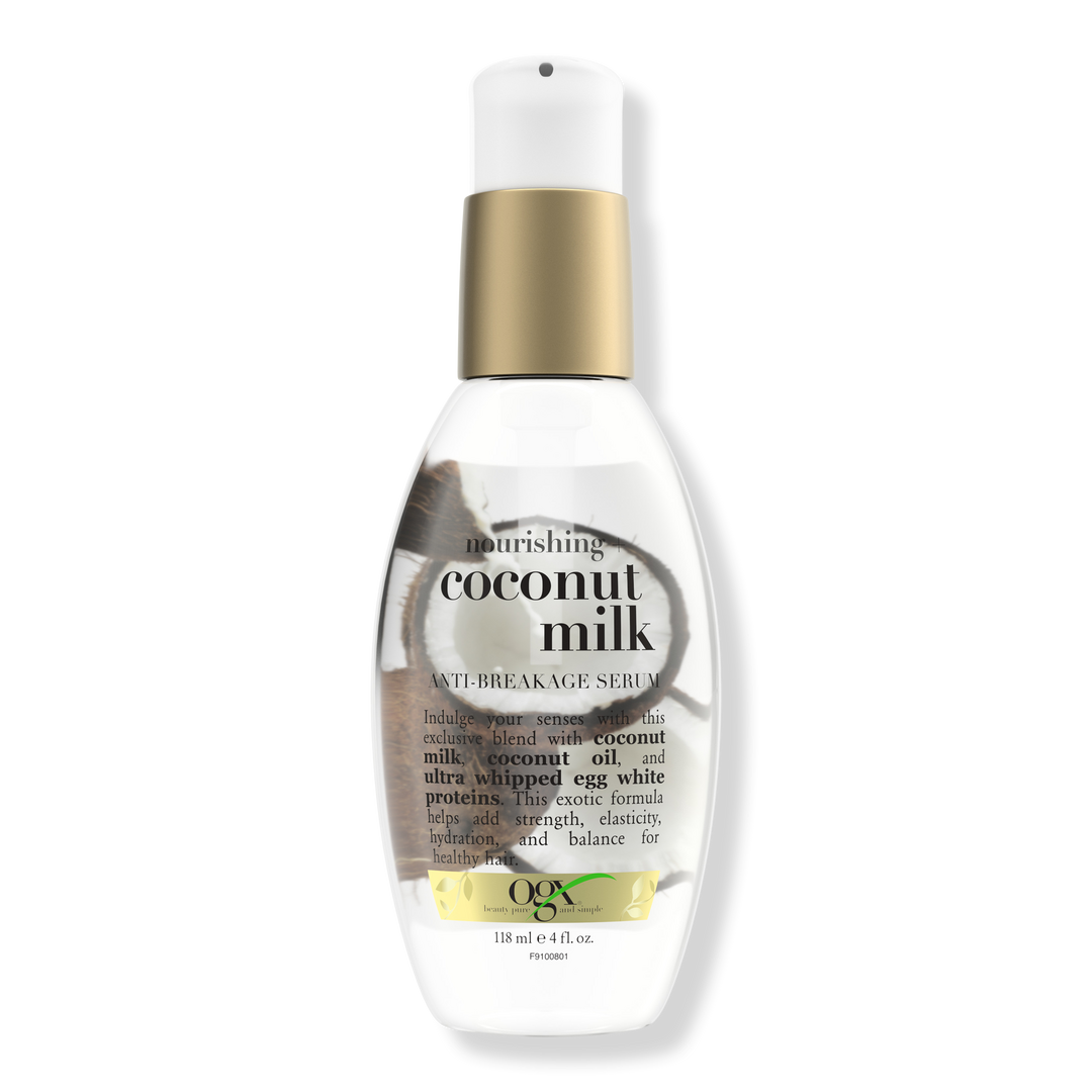 OGX Coconut Milk Anti-Breakage Serum, 4 oz