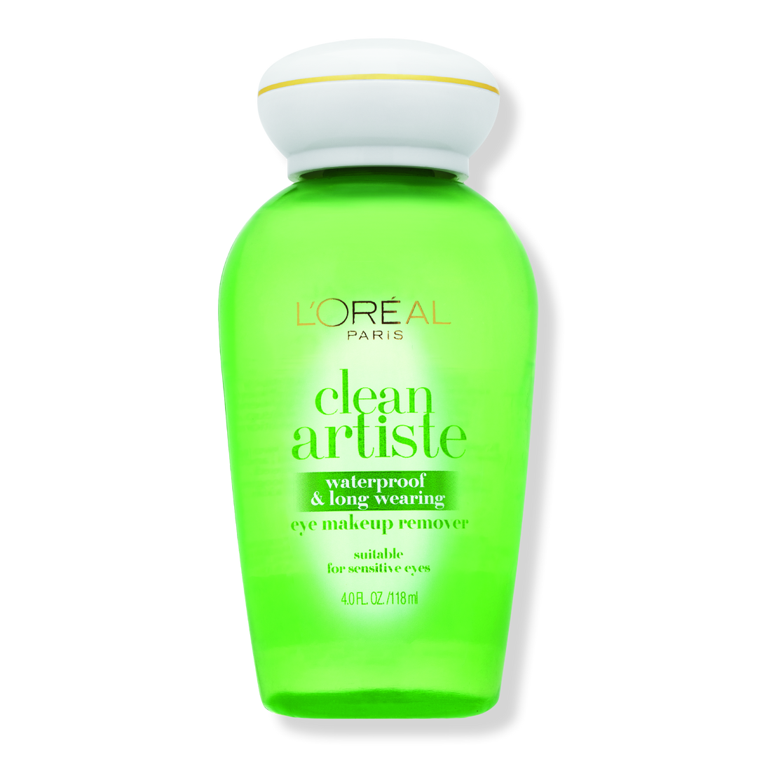 L'Oréal Clean Artiste Waterproof and Long Wearing Eye Makeup Remover, 4 oz