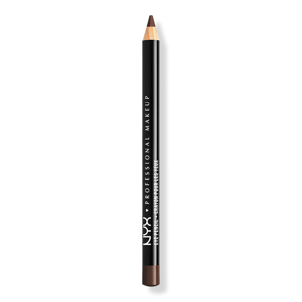 NYX Professional Makeup Slim Eye Pencil Long-Lasting Eyeliner, Black Brown, 0.04 oz