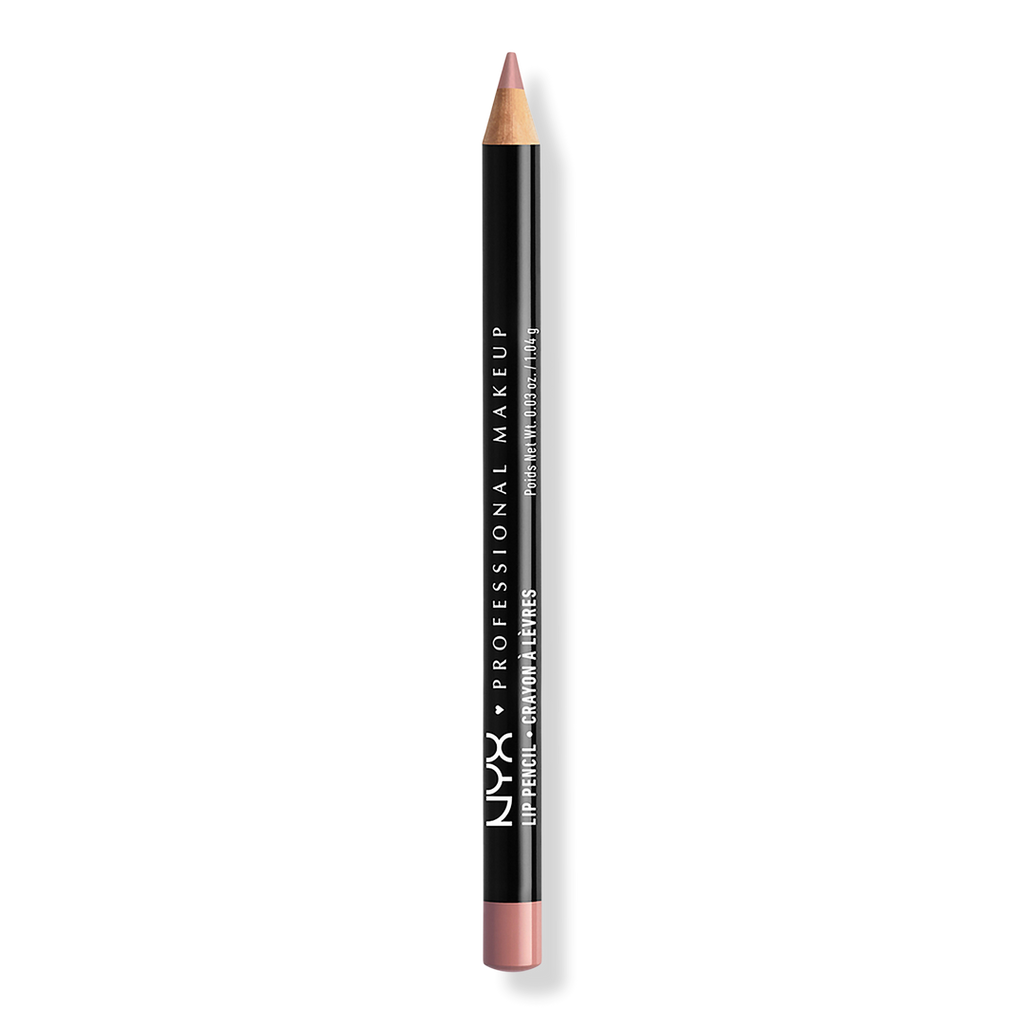 NYX Professional Makeup Slim Lip Pencil Creamy Long-Lasting Lip Liner, Pale Pink, 0.04 oz