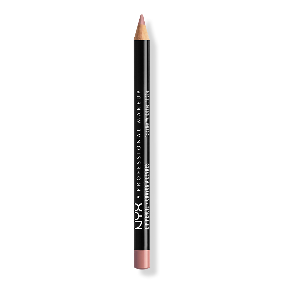 NYX Professional Makeup Slim Lip Pencil Creamy Long-Lasting Lip Liner, Pale Pink, 0.04 oz