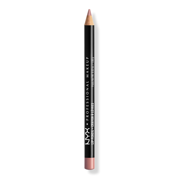 NYX Professional Makeup Slim Lip Pencil Creamy Long-Lasting Lip Liner, Pale Pink, 0.04 oz