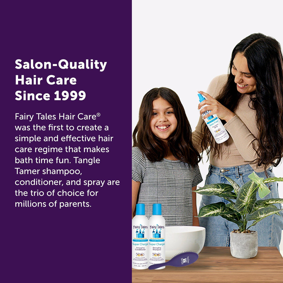 Static-Free Detangling Spray