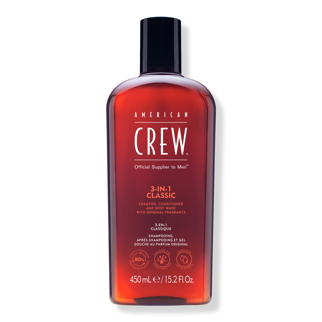 3-In-1 Shampoo, Conditioner and Body Wash
