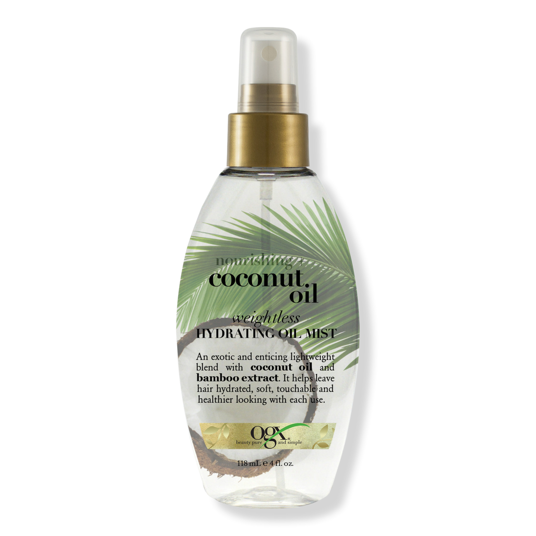 OGX Nourishing + Coconut Oil Weightless Hydrating Oil Mist, 4 oz
