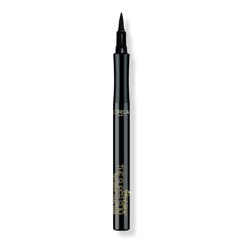 L'Oréal Infallible Super Slim Liquid Eyeliner, Black, 0.03 oz