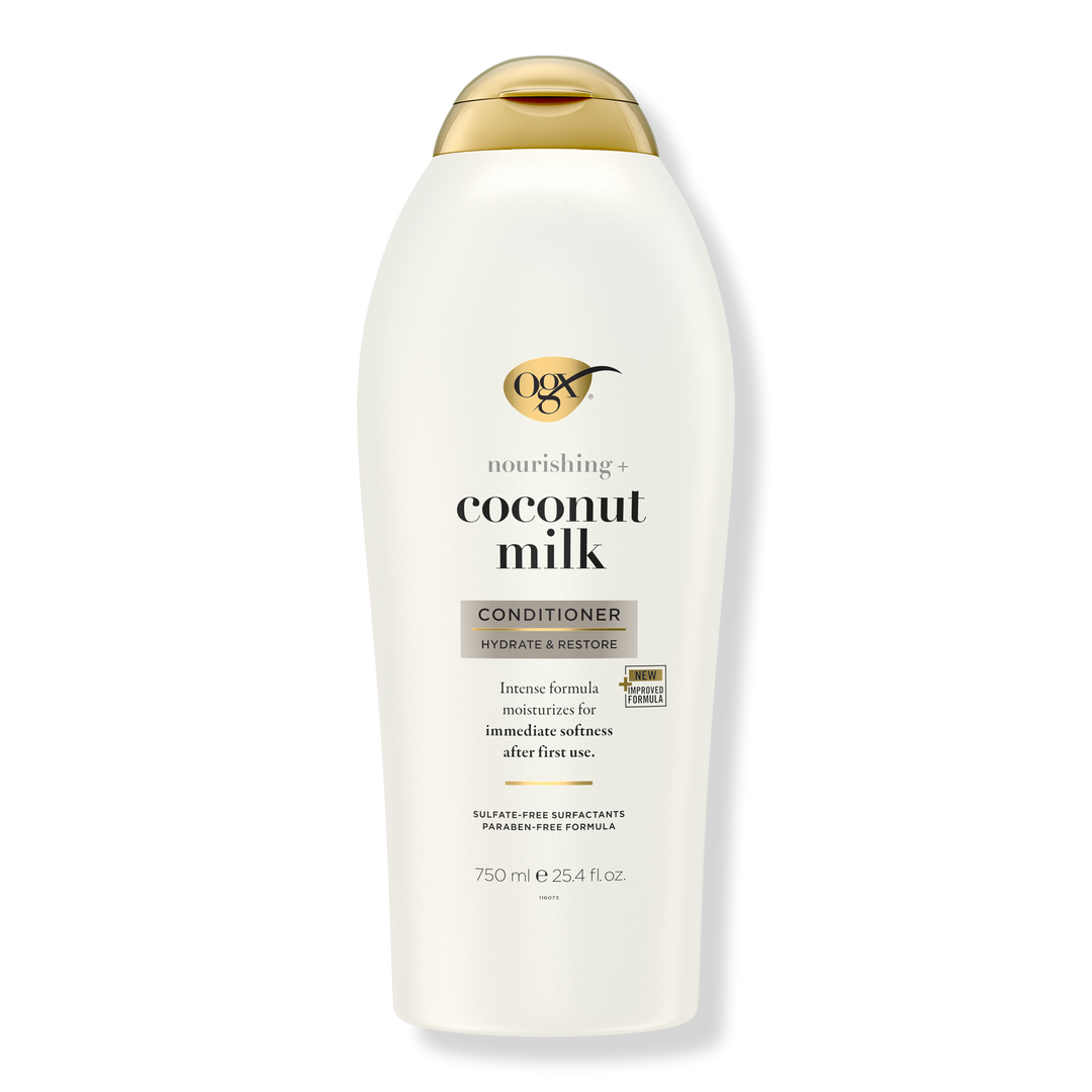 OGX Nourishing + Coconut Milk Conditioner, 25.4 oz