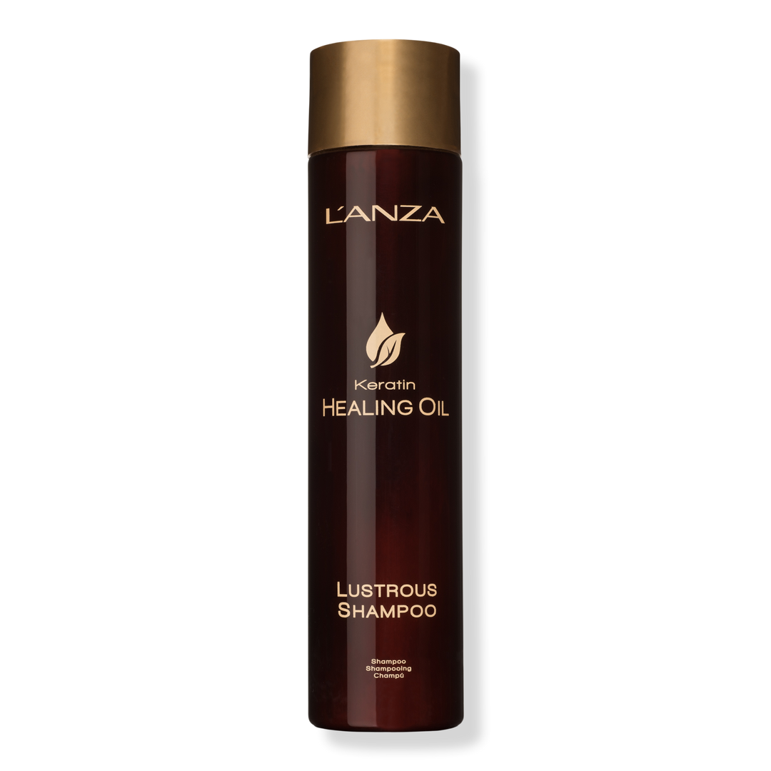 L'anza Keratin Healing Oil Lustrous Shampoo, 10.1 oz