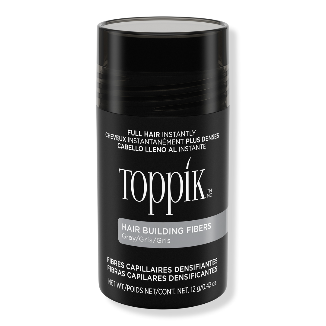 Toppik Hair Building Fibers, Gray, 0.42 oz