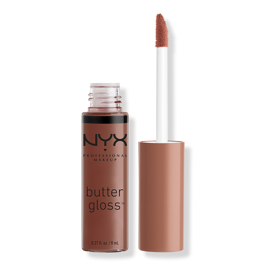 NYX Professional Makeup Butter Gloss Non-Sticky Lip Gloss, Ginger Snap, 0.27 oz