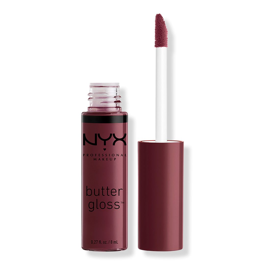NYX Professional Makeup Butter Gloss Non-Sticky Lip Gloss, Devils Food Cake, 0.27 oz