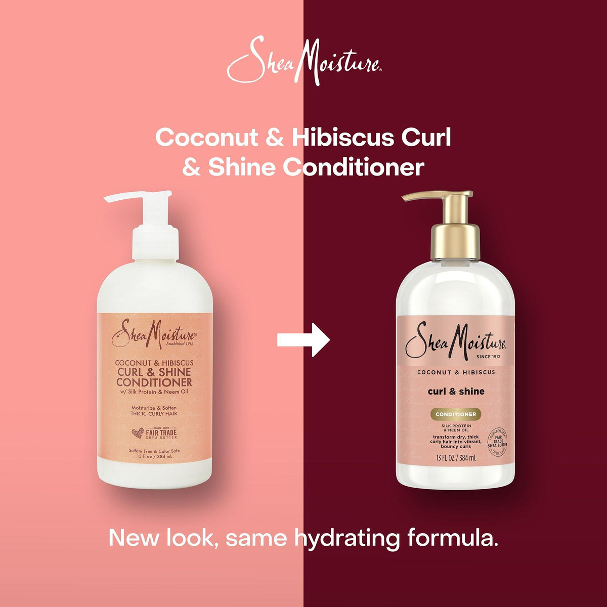 Curl & Shine Coconut & Hibiscus Conditioner