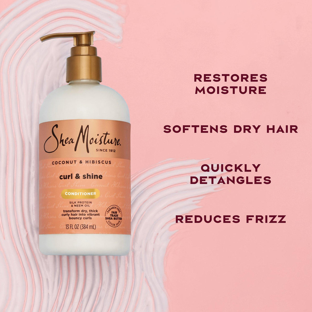 Curl & Shine Coconut & Hibiscus Conditioner