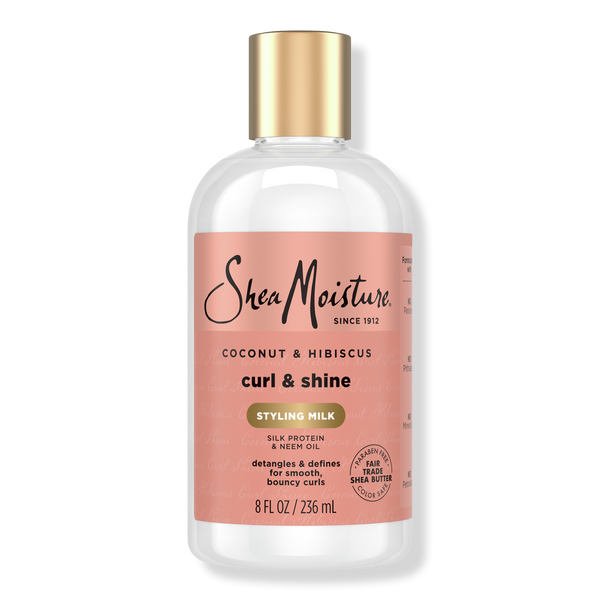 Coconut & Hibiscus with Silk Protein & Neem Oil Curl & Style Milk