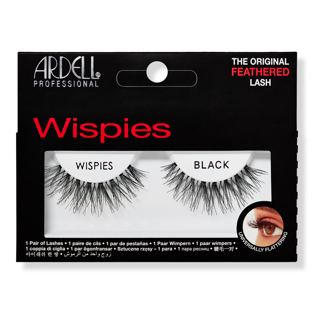 Wispies Black False Strip Lash