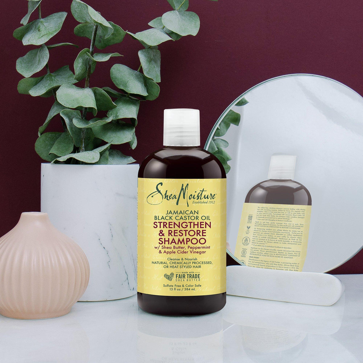 Strengthen and Restore 100% Pure Jamaican Black Castor Oil Shampoo