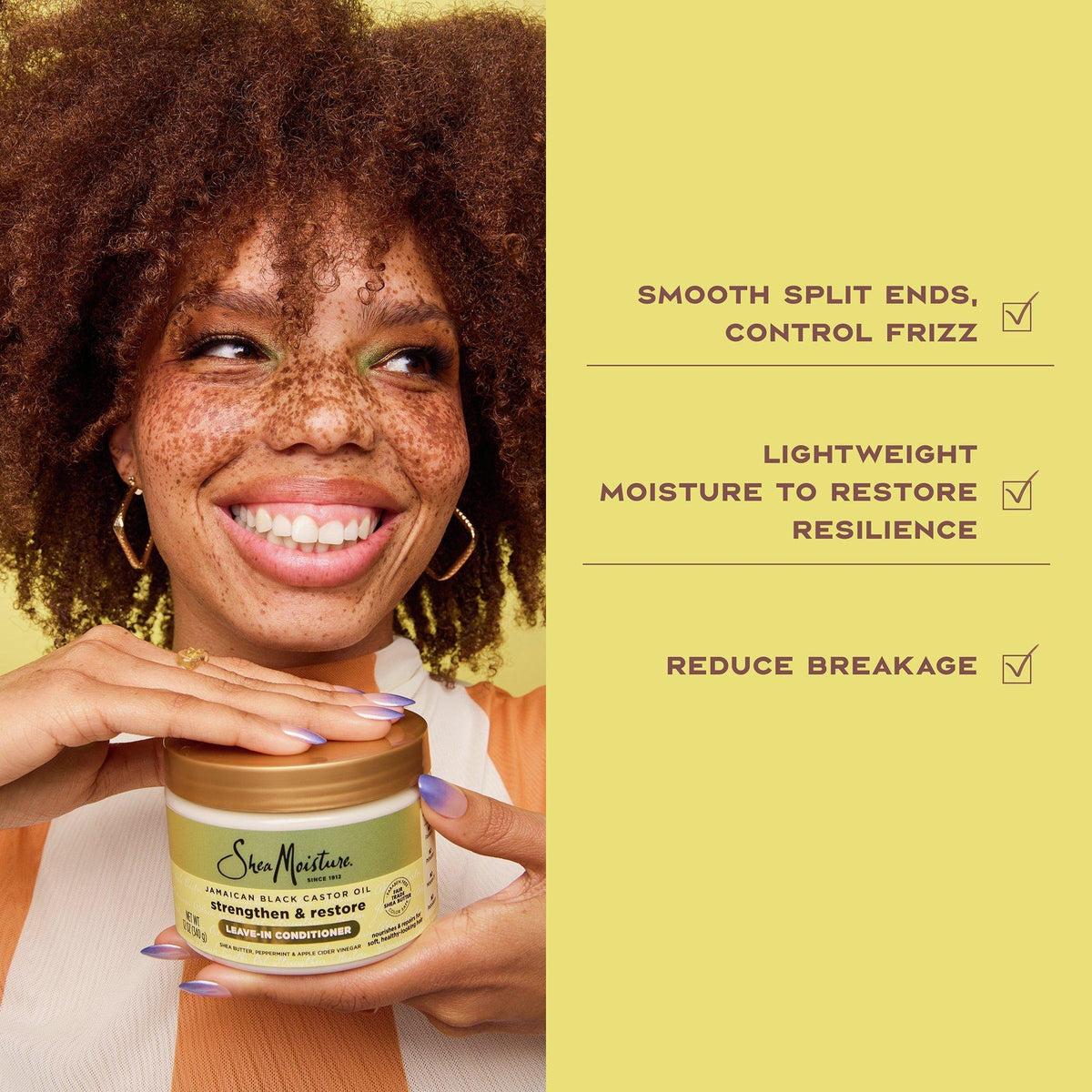 100% Pure Jamaican Black Castor Oil Leave In Conditioner