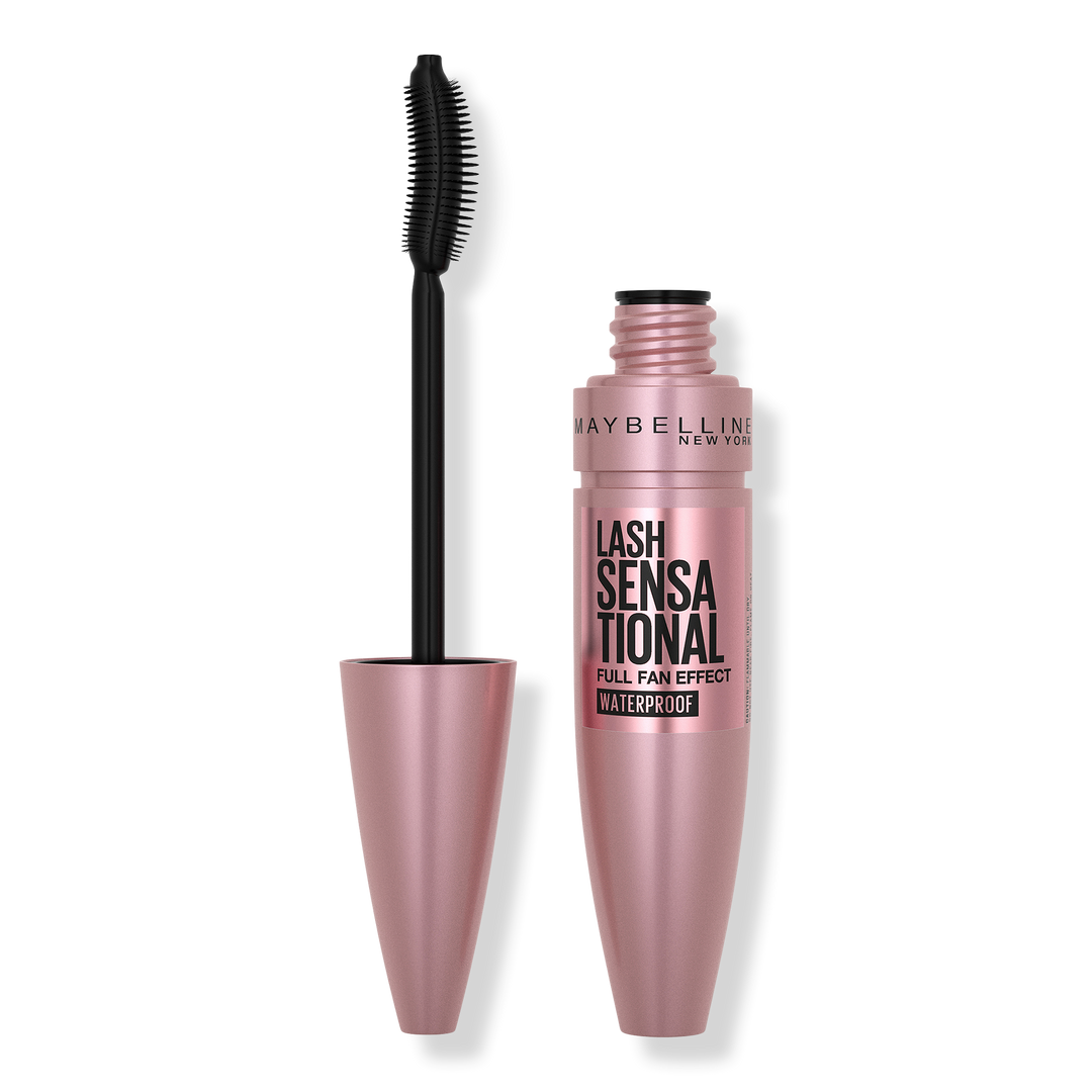 Maybelline Lash Sensational Waterproof Mascara, Brown Black, 0.3 oz