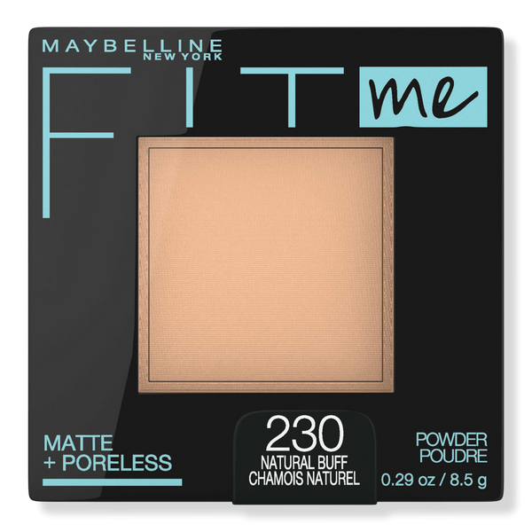 Maybelline Fit Me Matte + Poreless Powder, Natural Buff, 0.29 oz
